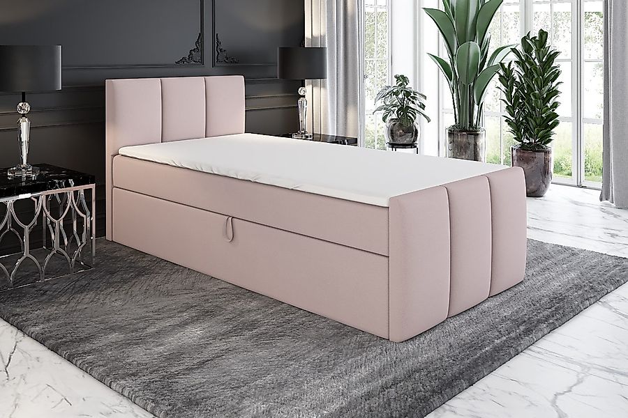 A&J MöbelLand GmbH Boxspringbett Einzelbett MOREN günstig online kaufen