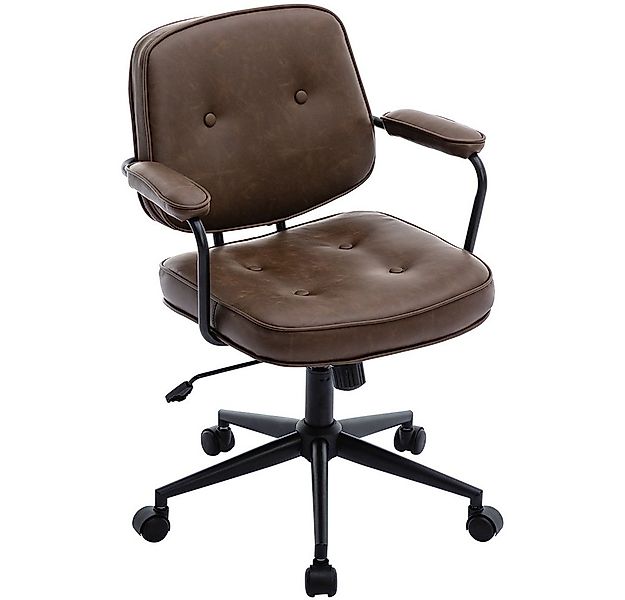 WAHSON OFFICE CHAIRS Bürostuhl Ledbezug Schreibtischstuhl höhenverstellbar günstig online kaufen