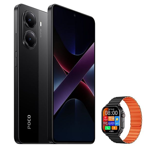 Xiaomi POCO X7 Pro 12+256GB Smartphone & Smartwatch Handy (6.67 Zoll, 50 MP günstig online kaufen