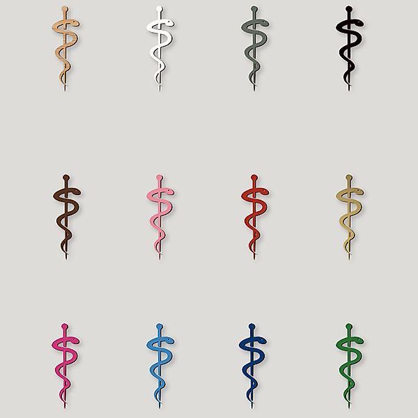 Namofactur Wandtattoo XXL Asklepiosstab MDF Holz günstig online kaufen