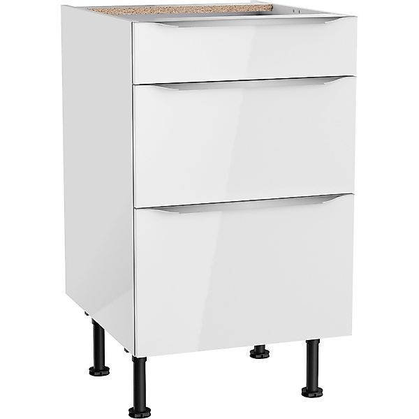 Optifit Küchen-Unterschrank mit 3 Auszügen Arvid986 50 cm x 87 cm x 58,4 cm günstig online kaufen