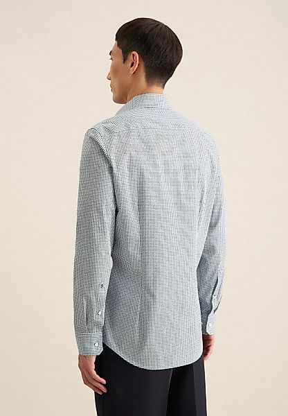 seidensticker Businesshemd "Shaped", Shaped Langarm Kentkragen Druck günstig online kaufen