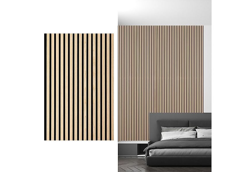SONIDO Wandpaneel Akustikpaneele mit FSC®-zertifiziertem Eiche Echtholzfuri günstig online kaufen