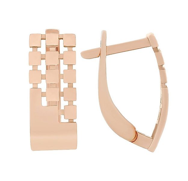 Golders Paar Ohrhänger Ohrringe aus 585 Rotgold (2-tlg), 585 Rotgold Goldsc günstig online kaufen