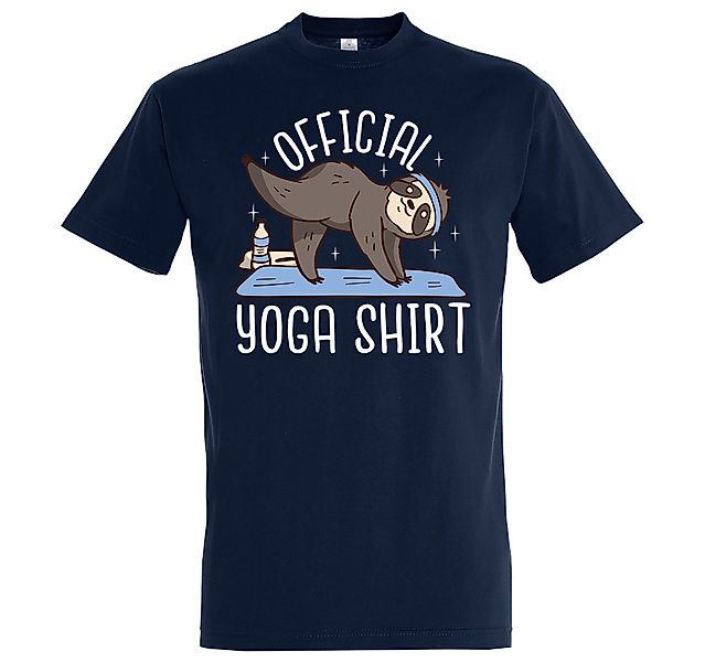 Youth Designz T-Shirt Official Yoga Herren günstig online kaufen