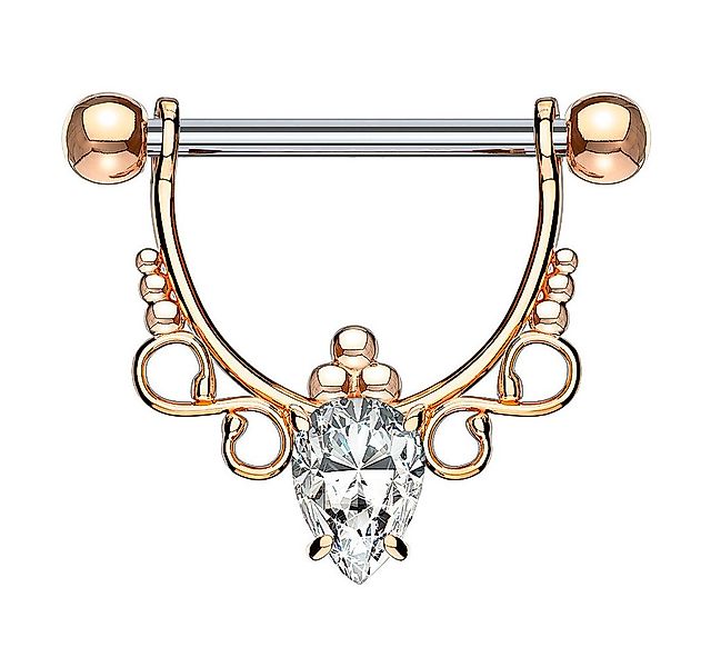 Taffstyle Intimpiercing Nippelpiercing Schild Unendlich beweglich Oval Kris günstig online kaufen