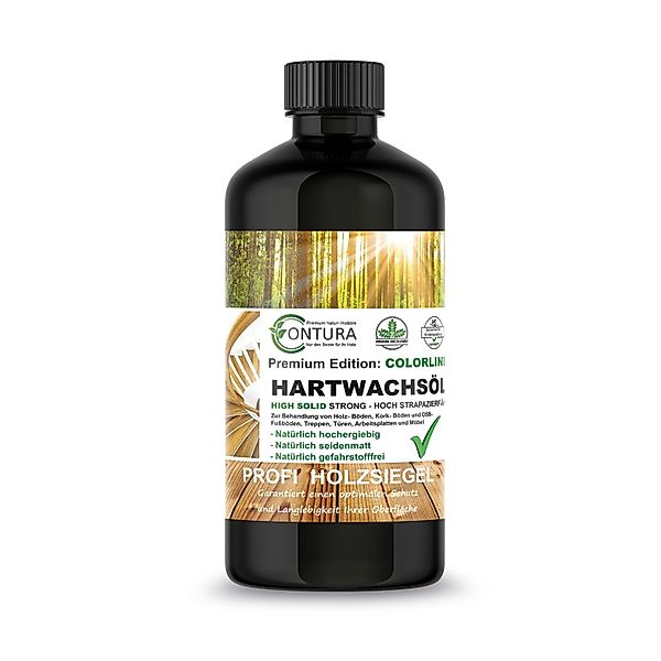 Contura Hartwachsöl Colorline FARBIG Fußbodenöl Parkettöl Möbelöl Holzöl 25 günstig online kaufen