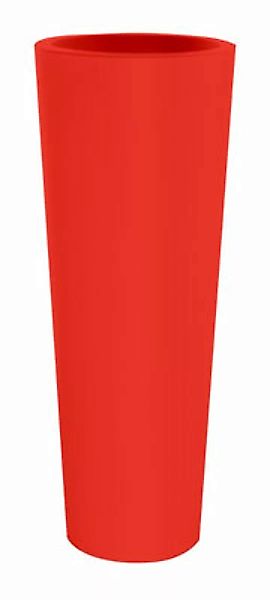 Blumentopf New Pot High plastikmaterial rot H 90 cm - Serralunga - Rot günstig online kaufen