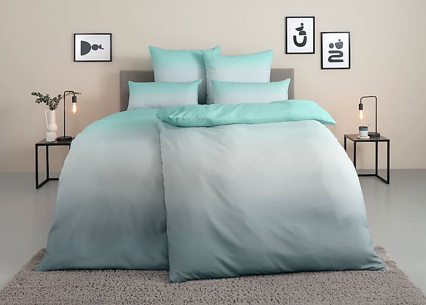 my home Bettwäsche Jareth, Microfaser, 2 günstig online kaufen