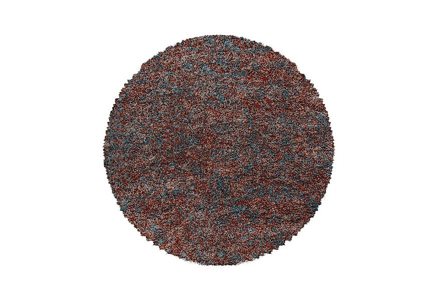 Carpettex Hochflor-Teppich Meliert Design, Rund, Höhe: 30 mm, Teppich Melie günstig online kaufen