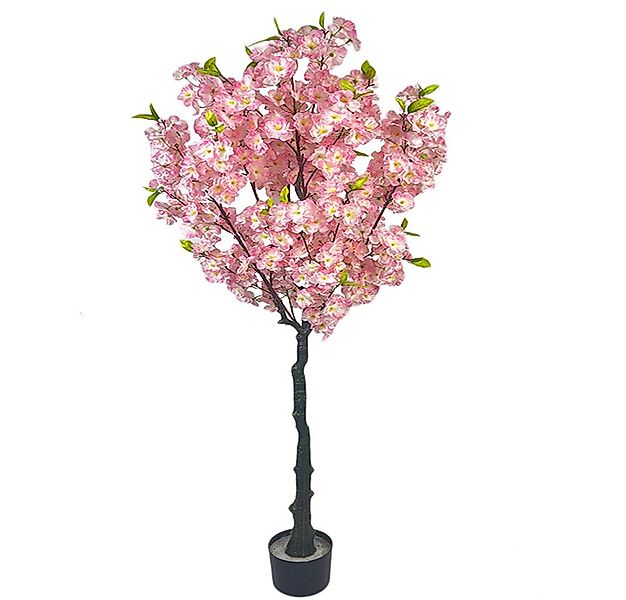Künstliche Zimmerpflanze Künstlicher Kirschblütenbaum Mit schwarzem Topf,Fü günstig online kaufen