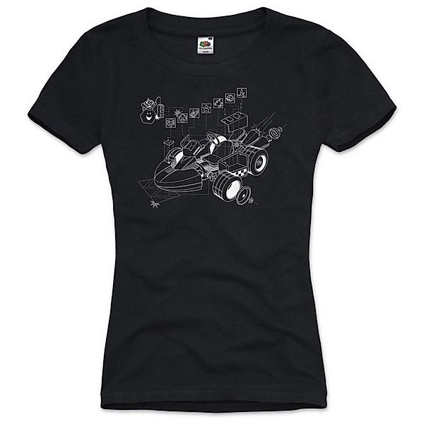 style3 T-Shirt Kart Mario snes n64 u Nin-tendo super video game günstig online kaufen