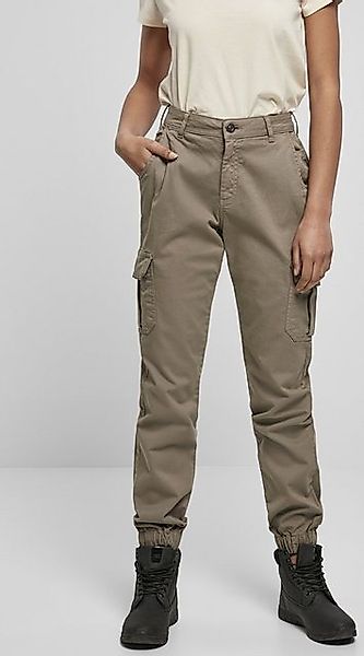 URBAN CLASSICS Cargohose "Urban Classics Damen Ladies High Waist Cargo Pant günstig online kaufen