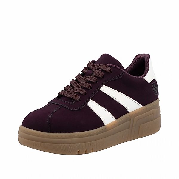 Rieker Plateausneaker, Basket-Sneaker, Retro-Sneaker, Schnürschuh mit weich günstig online kaufen