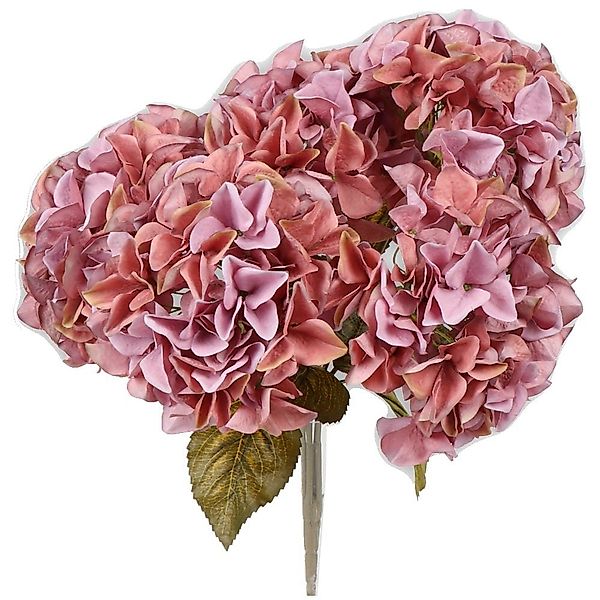 Kunstblume Hortensien Blüten Kunstblumen 1 Bund günstig online kaufen