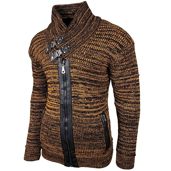 Baxboy Strickpullover Herren Winter Kapuzenpullover Kapuzenjacke günstig online kaufen