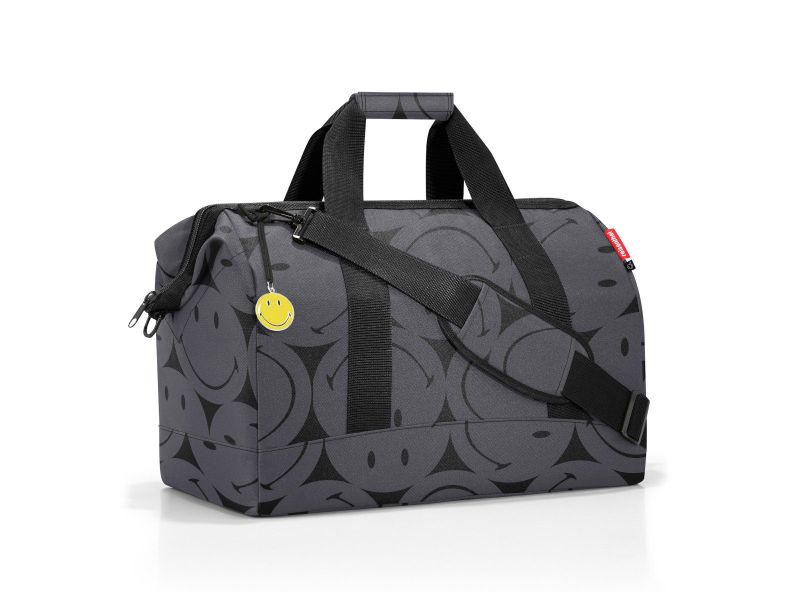 REISENTHEL® Reisetasche allrounder L smiley® grey günstig online kaufen