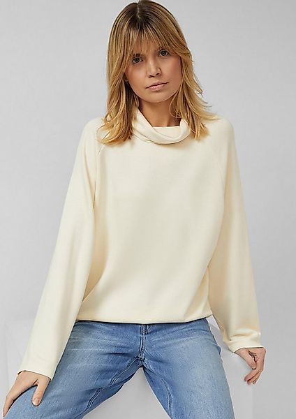 s.Oliver Sweatshirt Sweatshirt Sweatshirt aus Viskosemix im Relaxed Fit günstig online kaufen