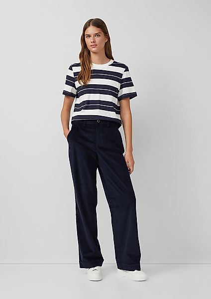 s.Oliver Chinos Hose Cordhose mit Wide günstig online kaufen