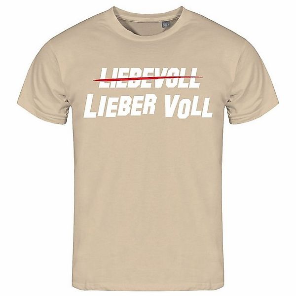 deinshirt Print-Shirt Herren T-Shirt Lieber Voll Funshirt mit Motiv günstig online kaufen