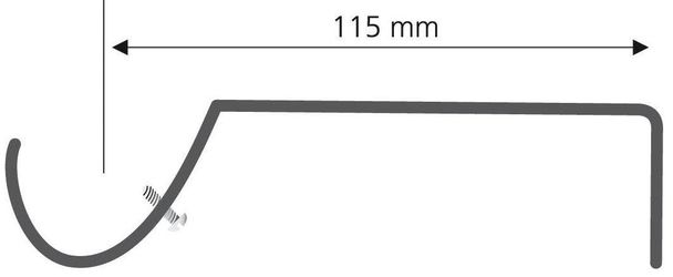 Liedeco Träger für Gardinenstangen Ø 16 mm günstig online kaufen