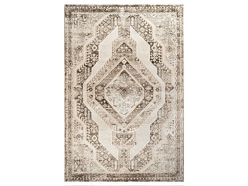 Carpetilla Teppich Designer Teppich Wohnzimmer Design Farbig Beige, Klassis günstig online kaufen