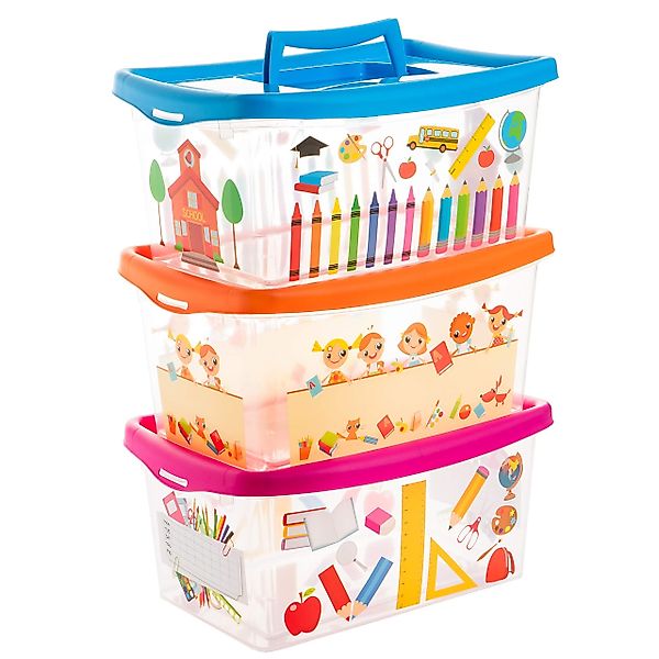 Centi Aufbewahrungsbox Aufbewahrungsbox mit Deckel Kinderzimmer günstig online kaufen