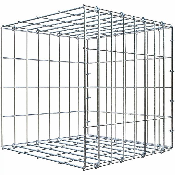 Gabiona C-Ring-Gabione-Anbaukorb Typ 2 40 x 40 x 40 cm Maschenw 5 x 10 cm günstig online kaufen