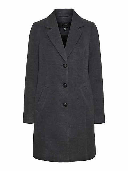 VERO MODA Klassischer Mantel Damen Grau günstig online kaufen