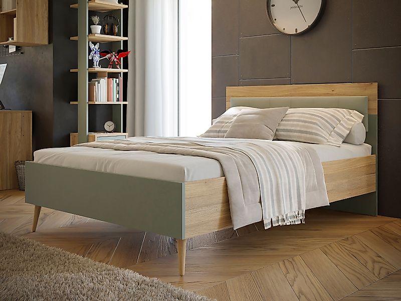 FORTE Jugendbett Kinderbett, Belastbar bis 250KG, (Liegeflächen 140x200cm o günstig online kaufen