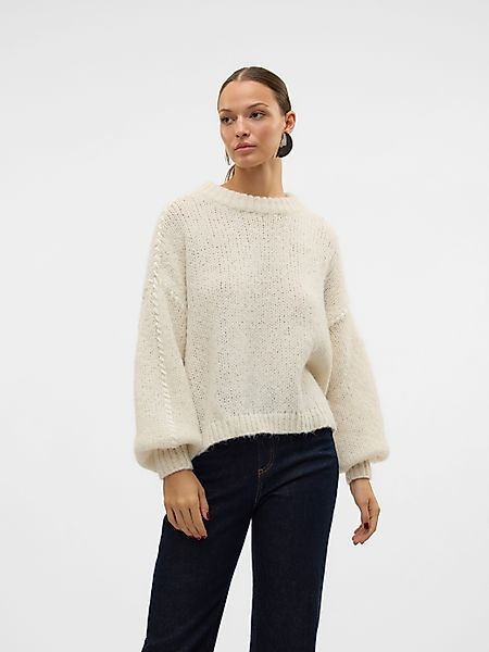 Vero Moda Rundhalspullover VMFENG LS O-NECK günstig online kaufen
