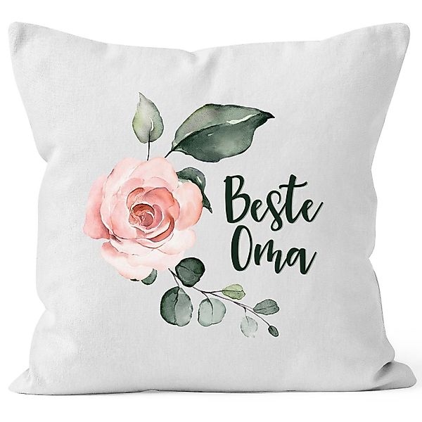 MoonWorks Dekokissen Kissen-Bezug Beste Oma Geschenk günstig online kaufen