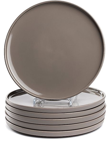 LEONARDO Teller-Set »Speiseteller ROMA, Keramikteller, ca. 27 cm, 6-teilig« günstig online kaufen