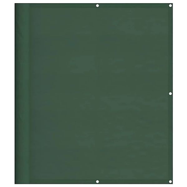 vidaXL Balkon-Sichtschutz Dunkelgrün 120x1000cm 100 % Polyester-Oxford 4000 günstig online kaufen
