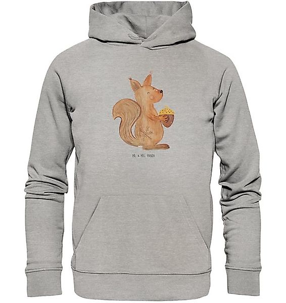 Mr. & Mrs. Panda Hoodie Größe XS Eichhörnchen Weihnachten - Heather Grey - günstig online kaufen