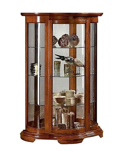 JVmoebel Vitrine Holz Anrichte Schränke Braun Italienische Möbel Schrank Br günstig online kaufen