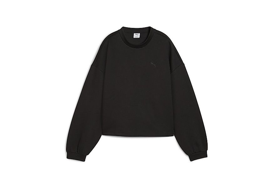 PUMA Sweatshirt Wardrobe Essentials Oversized Sweatshirt Damen günstig online kaufen