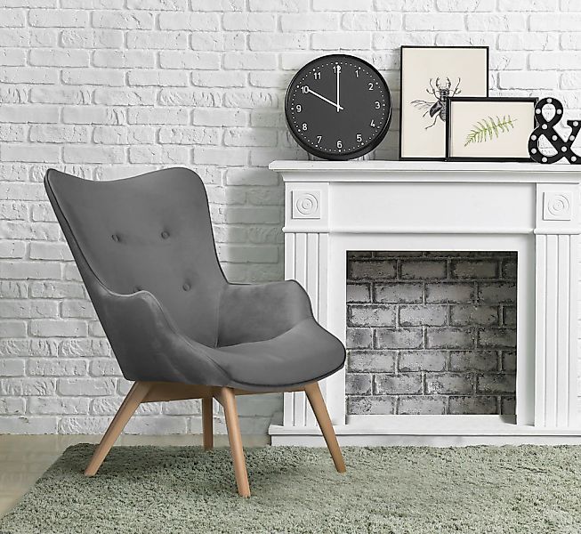 Home affaire Sessel "Nicko" wahlweise mit und ohne Hocker günstig online kaufen