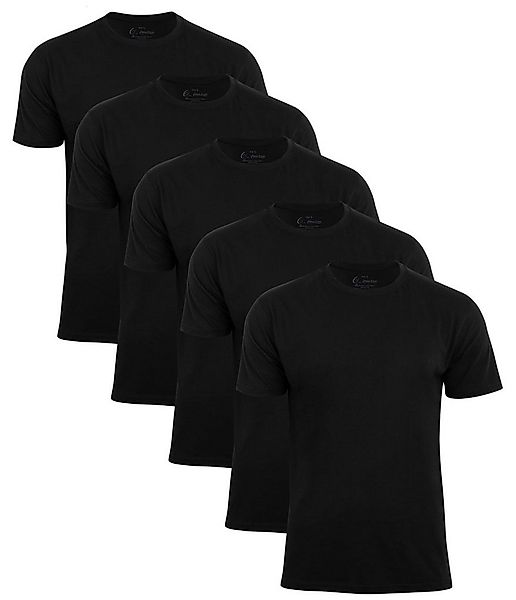Cotton Prime® T-Shirt Basic O-Neck (5-tlg) in trageangenehmer Baumwollquali günstig online kaufen