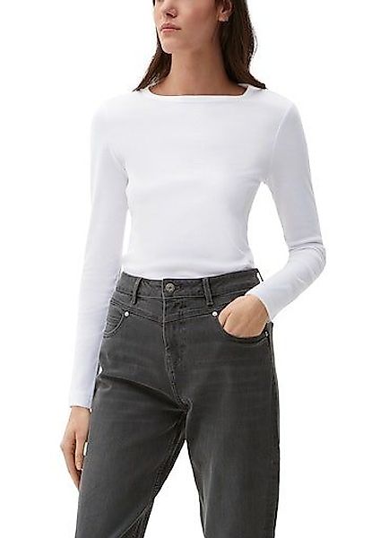 s.Oliver Langarmshirt mit U-Boot-Ausschnitt günstig online kaufen