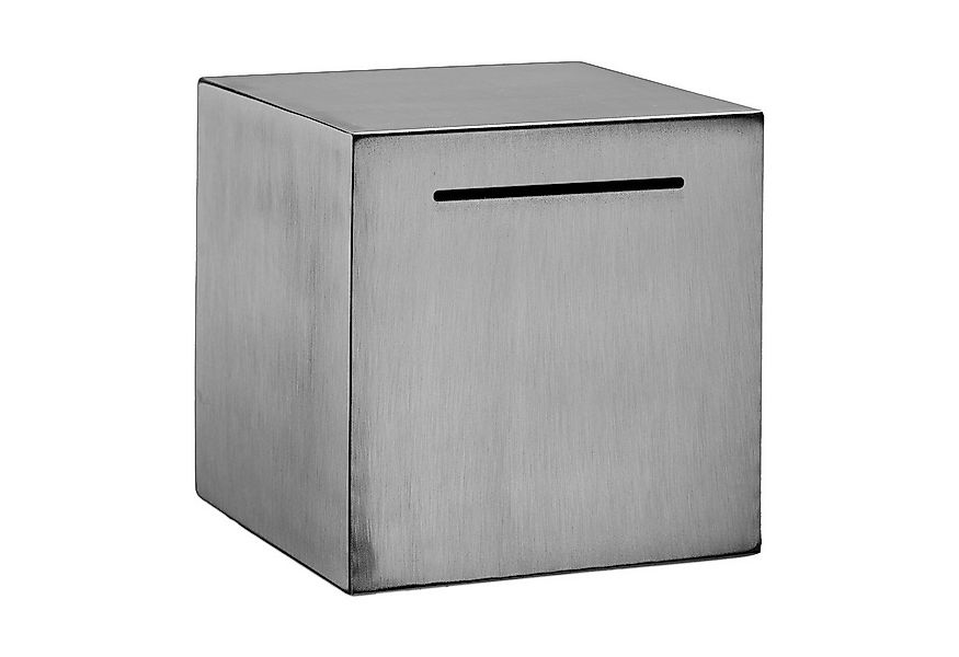 relaxdays Spardose nicht zum Öffne, silber günstig online kaufen