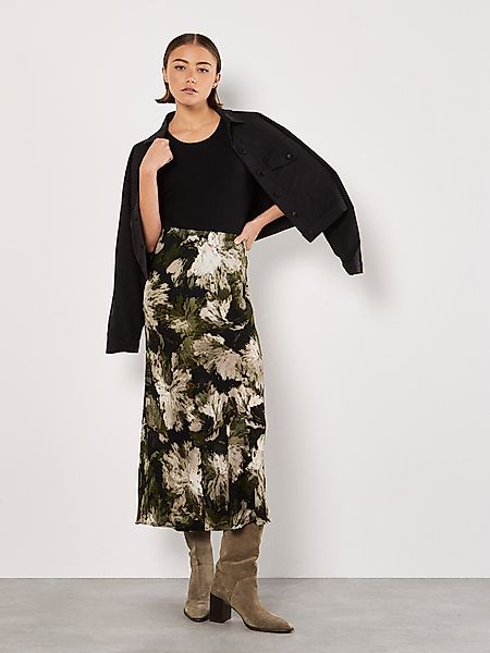 Apricot Maxirock Druckrock, mit Blumenprint günstig online kaufen