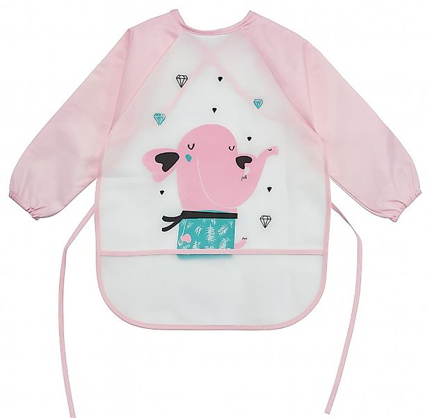 Koopman Malschürze Kinderschürze Bastelkittel Einheitsgröße Grün / Pink, (1 günstig online kaufen