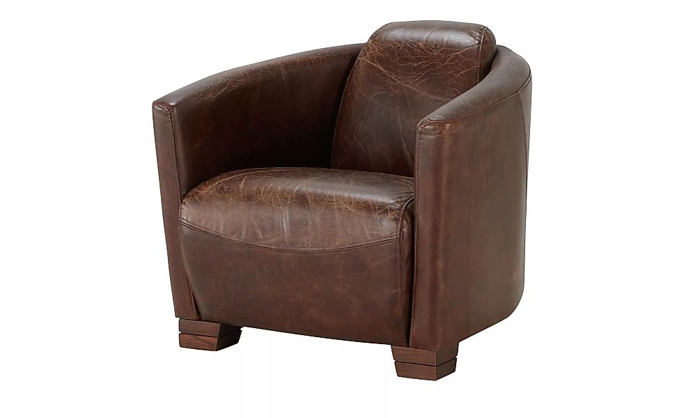 Einzelsessel - braun - 77 cm - 69 cm - 83 cm - Polstermöbel > Sessel > Cock günstig online kaufen