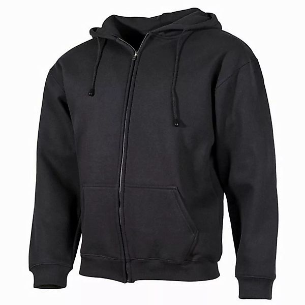 ProCompany Rundhalspullover Kapuzen Sweatshirt-Jacke, 340 g/m², schwarz S günstig online kaufen