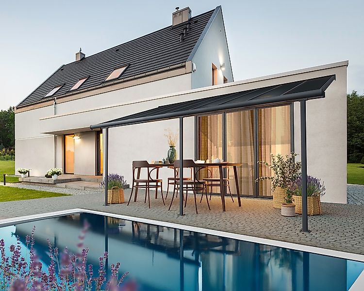 Palram - Canopia Terrassendach "Capri Alu Terrassenüberdachung" einfache DI günstig online kaufen
