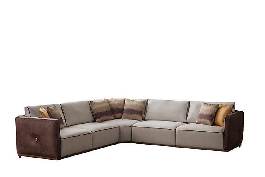 JVmoebel Ecksofa Luxus Ecksofa Sofas L-Form Großes Sofa Eck, Made in Europa günstig online kaufen