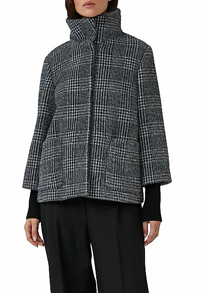 s.Oliver BLACK LABEL Outdoorjacke, ohne Kapuze, mit hochschließendem Kragen günstig online kaufen