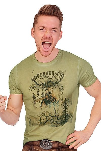 MarJo Trachtenshirt Trachtenshirt Herren - GUIDO günstig online kaufen