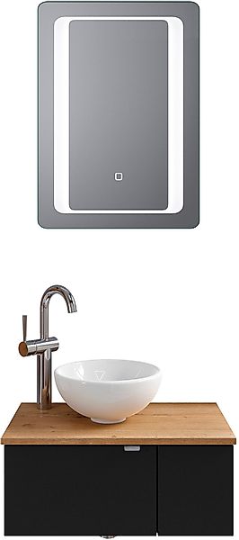 Saphir Badmöbel-Set "Serie 6915" 4 Stk. tlg. Gäste-Bad, 61 cm breit, mit LE günstig online kaufen